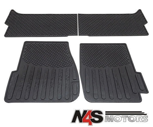 LAND ROVER DISCOVERY 2 FRONT & REAR RHD/LHD FLOOR MAT PAIR PART VPLJS0685