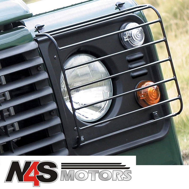 LAND ROVER DEFENDER FRONT WOLF HEADLAMP GUARD. PART DA4077