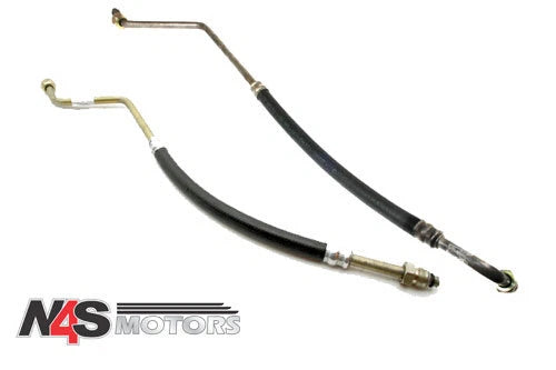 LR DISCOVERY 1 ENGINE OIL COOLER PIPES SET PAIR. PART- PBP500190, PBP500200