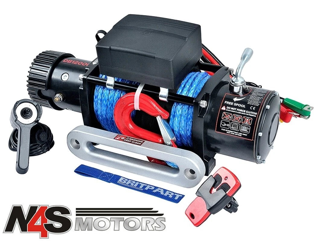 LAND ROVER PULLING POWER WINCH 12000LBS. PART DB12000i24R