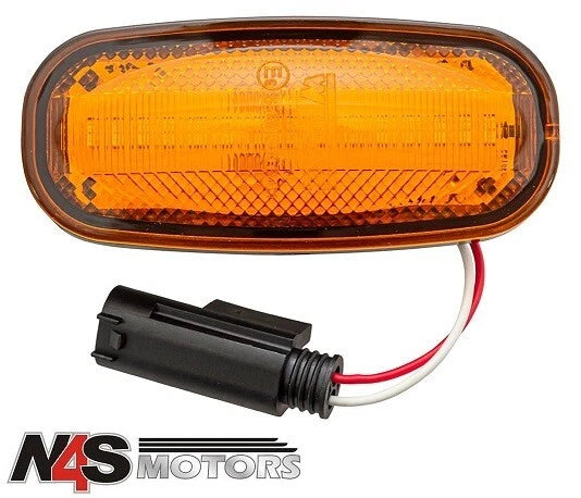 LAND ROVER DEFENDER TD5 SIDE INDICATOR AMBER LED PAIR FROM WIPAC. PART DA8532W