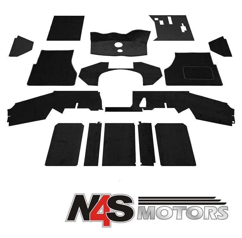 LAND ROVER DEFENDER-300TDI & TD5-R380 GEARBOX FRONT RHD CARPET KIT PART DA4911