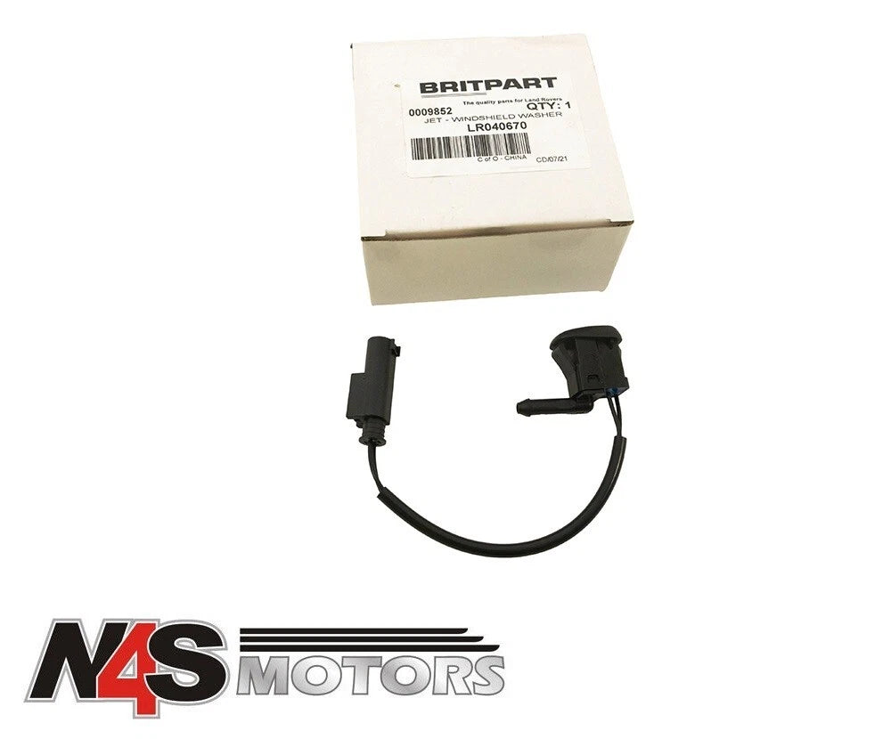 LR RANGE ROVER 2010-2012 L322 FRONT WINDSCREEN WASHER JET PART LR040670
