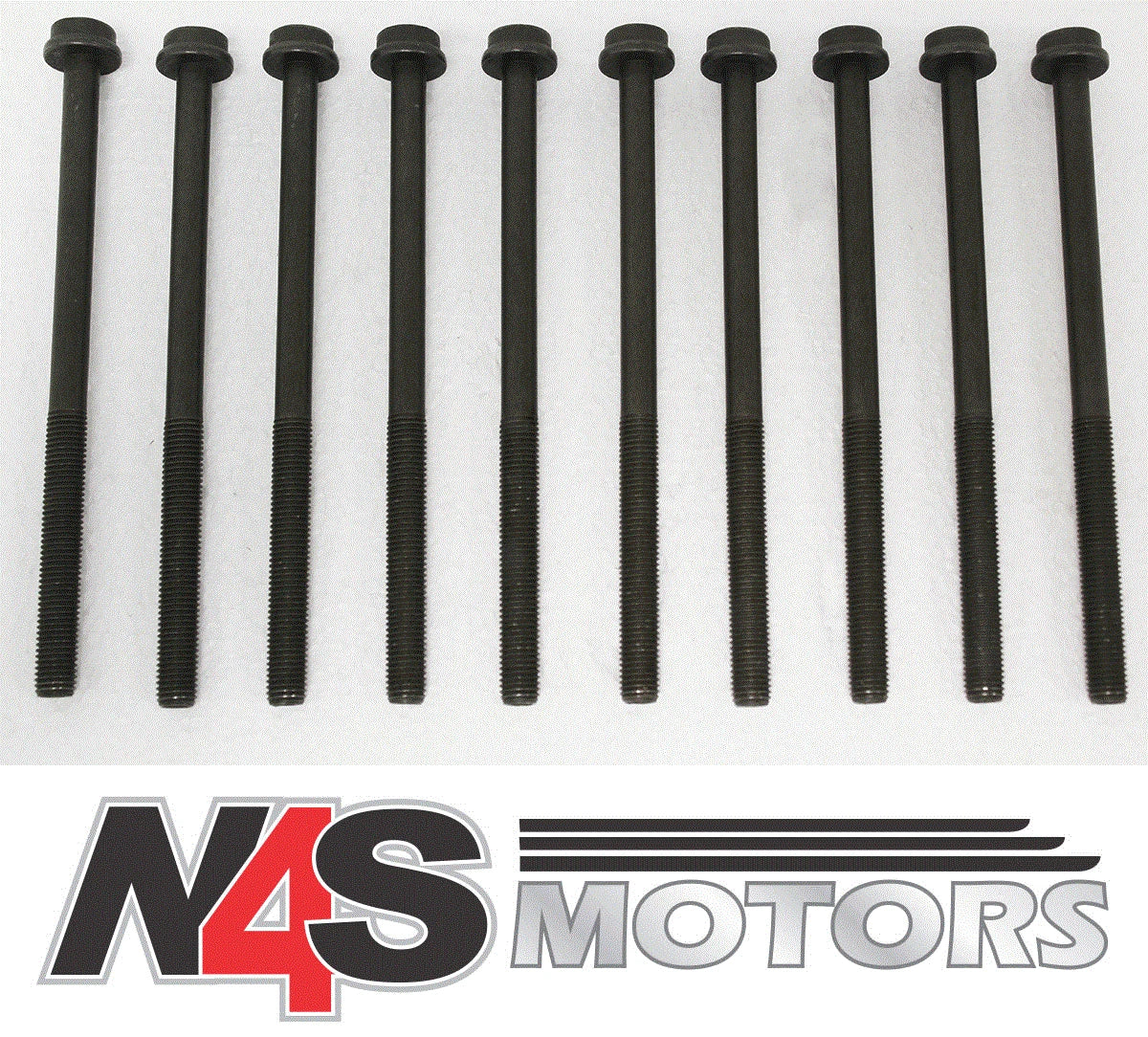 JAGUAR X150/X250/X260 3.0SC 5.0NA & SC CYLINDER HEAD BOLT. 10 x PART AJ812892-R
