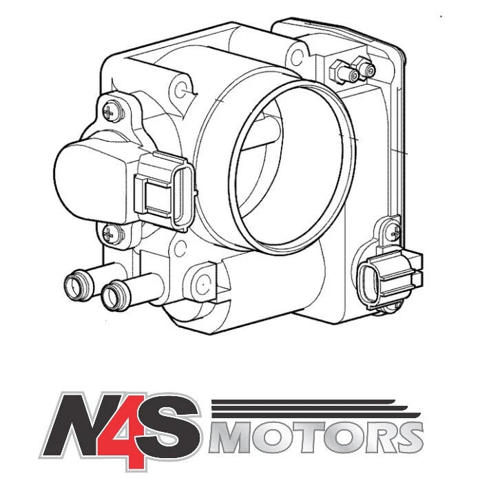 JAGUAR X-TYPE 2001 TO 2010 LESS 2.0L PETROL THROTTLE BODY. PART AJ89184