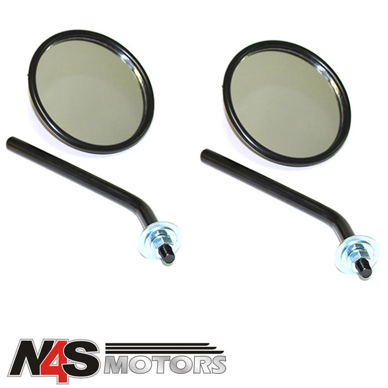 LAND ROVER SERIES 2/2A/3 PAIR WING MIRROR WITH ARM. 2 X PART 562912