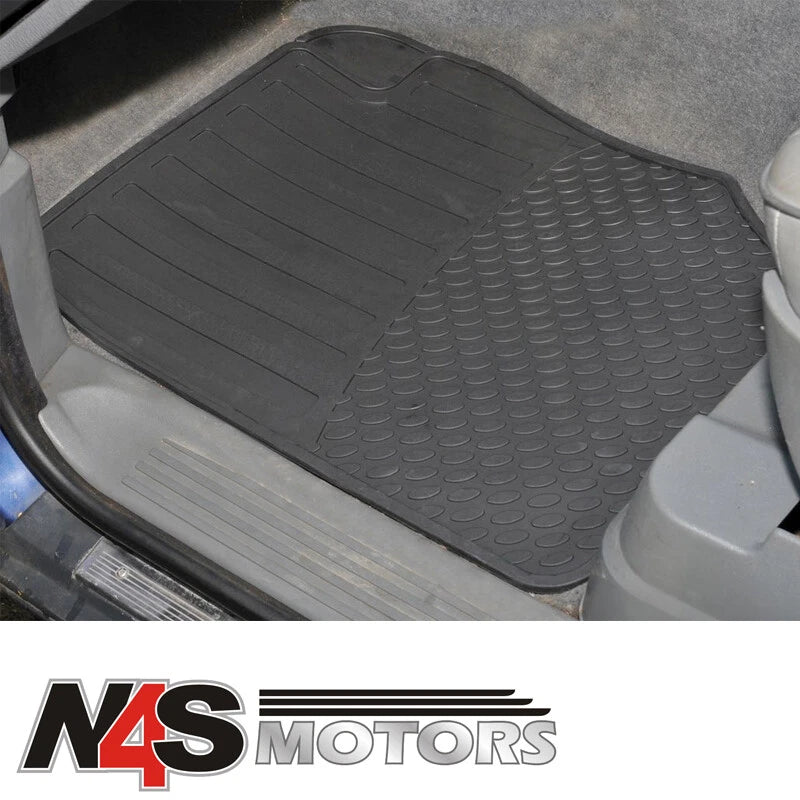 LAND ROVER RANGE ROVER P38 1994 TO 2001 FRONT RHD BLACK RUBBER MAT SET. DA4430
