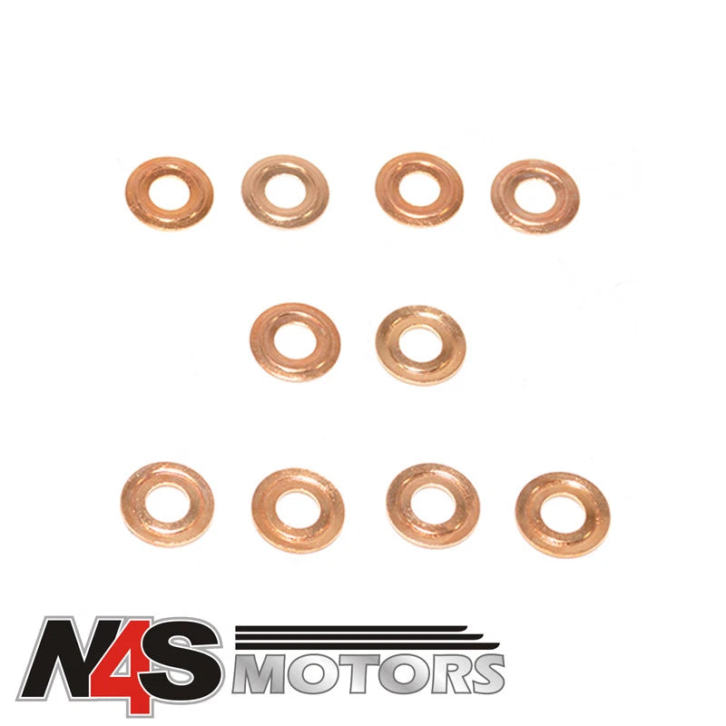 LR RANGE ROVER CLASSIC 200/300TDI DIESEL INJECTOR SEALING WASHER 10 X ERR4621