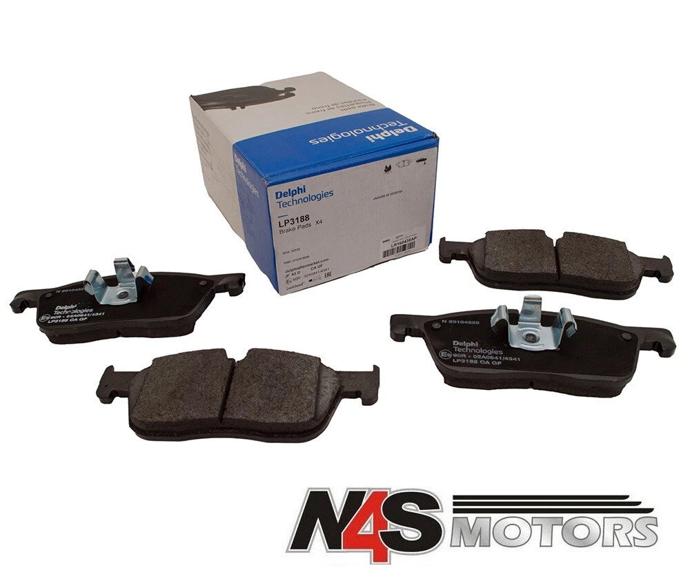 LAND ROVER RANGE ROVER VELLAR 2017 ONWARD FRONT DELPHI BRAKE PAD.PART LR160438AP