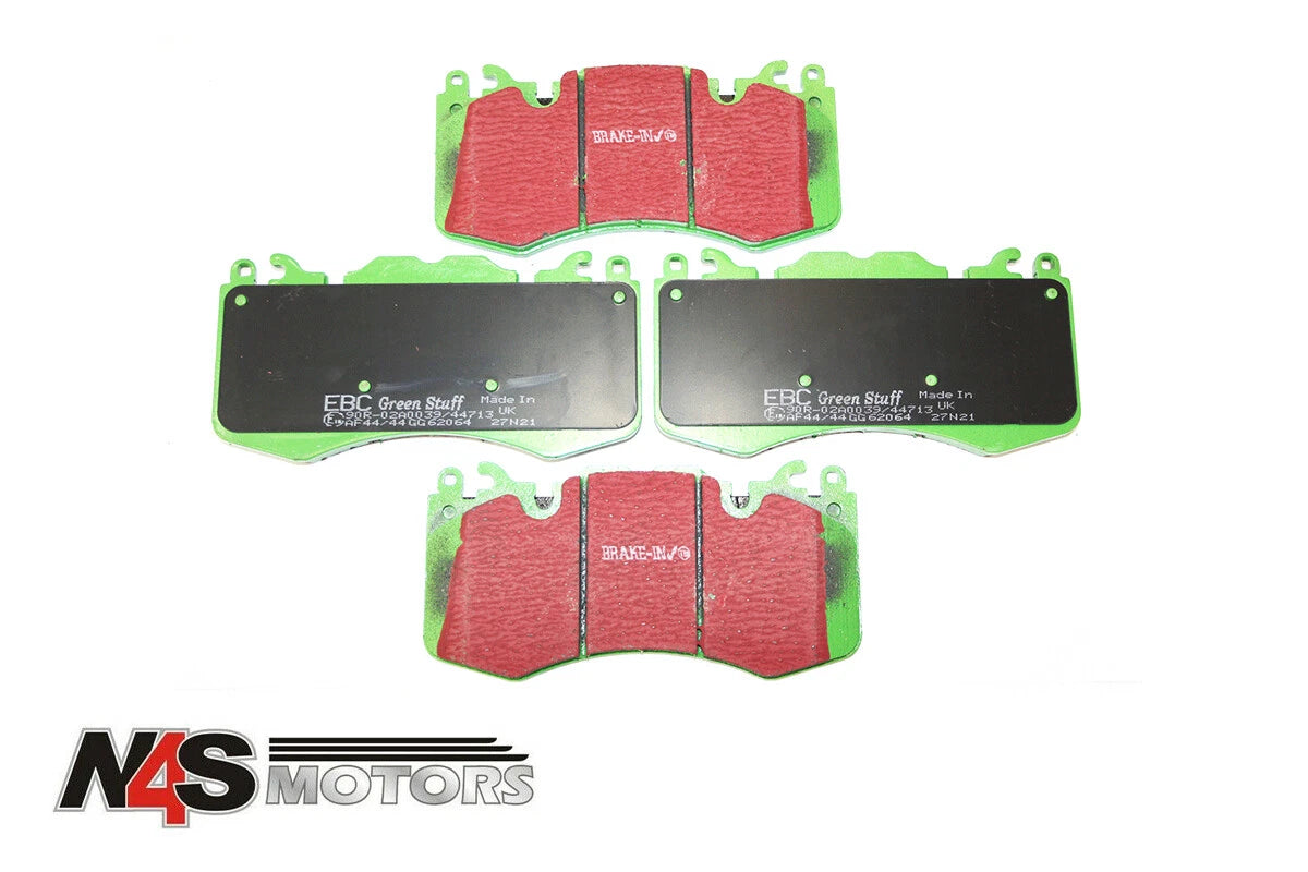 LAND ROVER RANGE ROVER 2010 TO 2012 FRONT BRAKE PAD EBC GREEN. PART GA4739