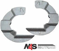 LAND ROVER DISCOVERY 1 GALVANISED FRONT BRAKE MUD SHIELDS - PAIR. PART-DA1860