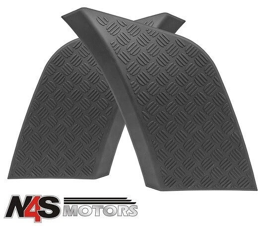 LR DEFENDER 2020 ONWARD FRONT BUMPER SIDE PROTECTION TRIM DARK GREY. PART DA3393