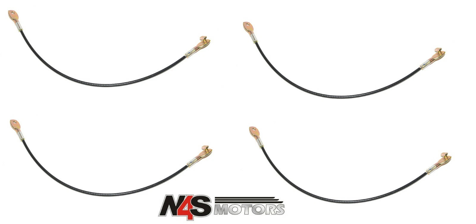 LAND ROVER DEFENDER 90/110/130 REAR TAILGATE RETENTION CABLE. 4 X PART BYC500070