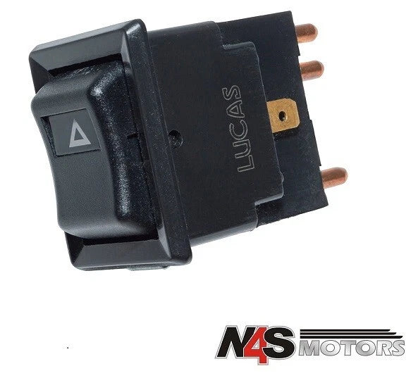 LAND ROVER DEFENDER 1987-2006 HAZARD LIGHT SWITCH PART YUF101490LUCAS