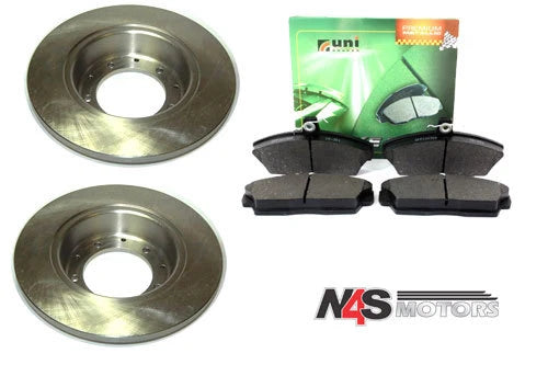 LR FREELANDER 1 FRONT BRAKE DISC 2x & PADS SET KIT.PART- SDB100830, SFP100360