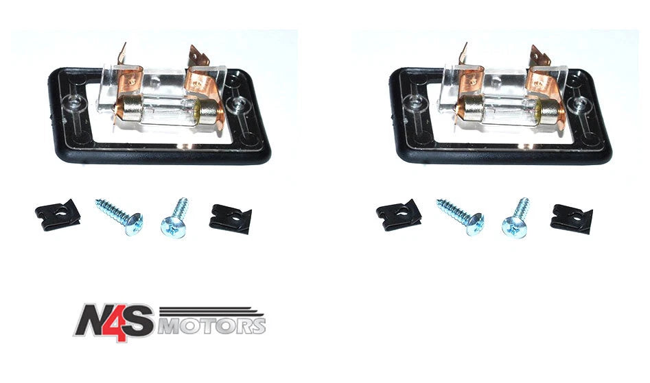 LAND ROVER DISCOVERY 1 NUMBER PLATE LIGHT LAMP REAR. x2 PART- XFC500050