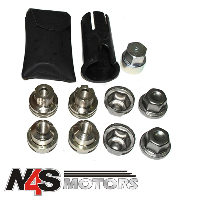 LAND ROVER RANGE ROVER P38 LOCKING WHEEL NUT SET OEM. PART RRB100370 / STC8513