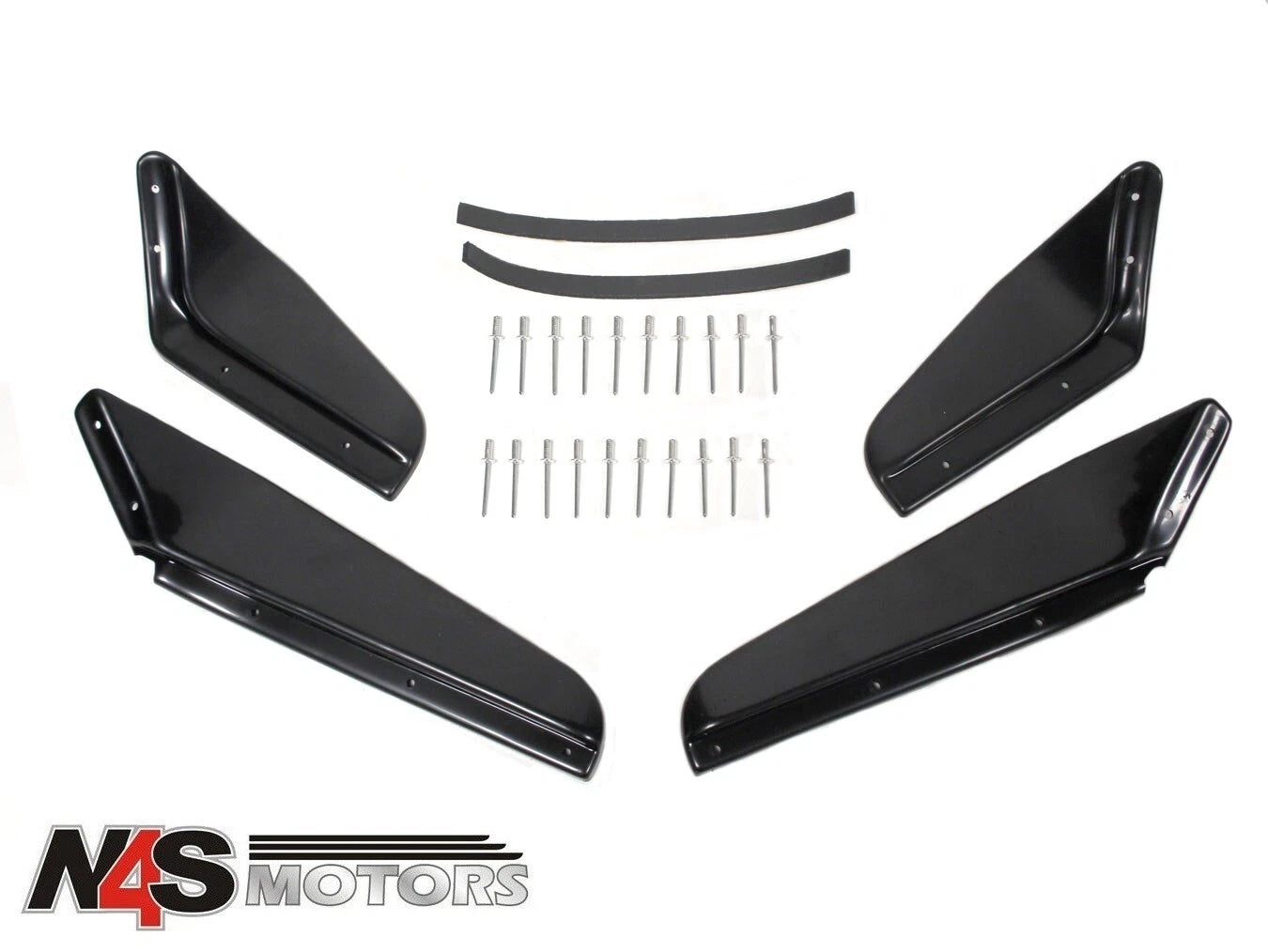 LAND ROVER DEFENDER 90 SET OF 4 TERRAFIRMA MUD DEFLECTORS GLOSS. PART TF1130
