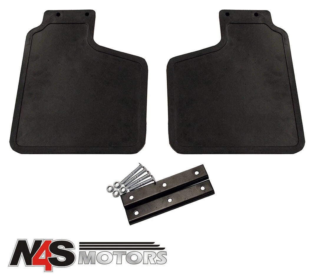 LAND ROVER DISCOVERY 1 1989-1998 FRONT MUDFLAPS KIT ASSEMBLY BRITPART- RTC6820