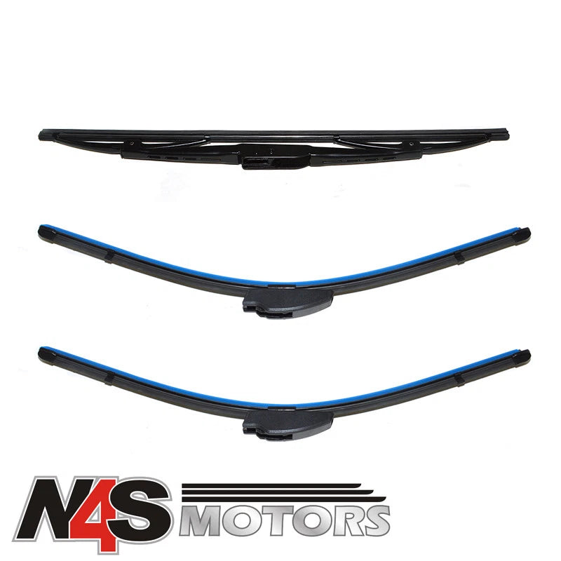 LR DISCOVERY 3 2005-09 FRONT AND REAR WINDOW WIPER BLADE LR018368 x 2, DKB500680