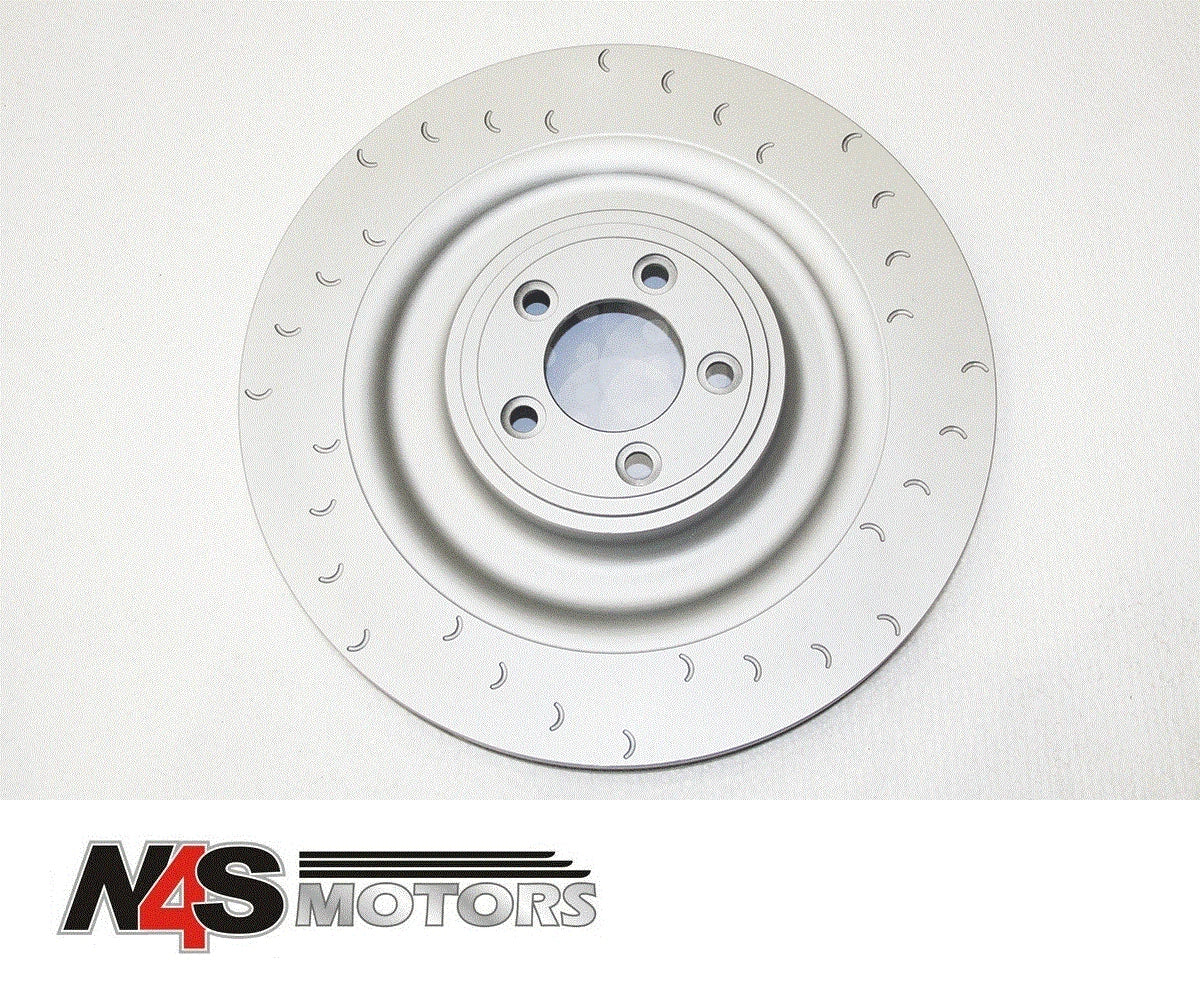 JAGUAR X150 ALCON TYPE FRONT RH BRAKE DISC FROM COATED. PART C2P10564-R