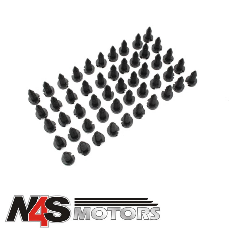 LAND ROVER DEFENDER FRONT DOOR TRIM FIR TREE FASTENER. 50 x PART MXC1800