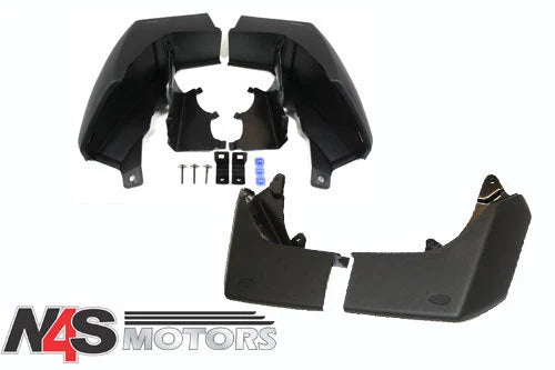 LR DISCOVERY 3 FRONT AND REAR MUDFLAP SET. PART CAS500010PCL, CAT500010PCL