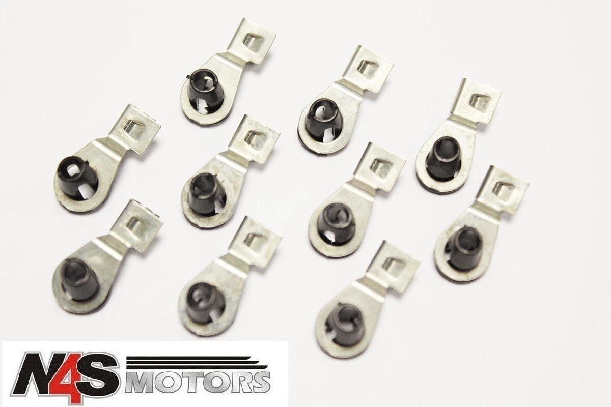 LAND ROVER DEFENDER 1987 TO 2006 FRONT/REAR DOOR CLIP LINKAGE OEM 10 X BFP1265L