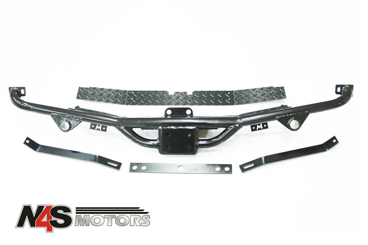 LAND ROVER DEFENDER 90 200/300TDI NAS STYLE REAR TOW BAR STEP PART TF883KIT90TDI