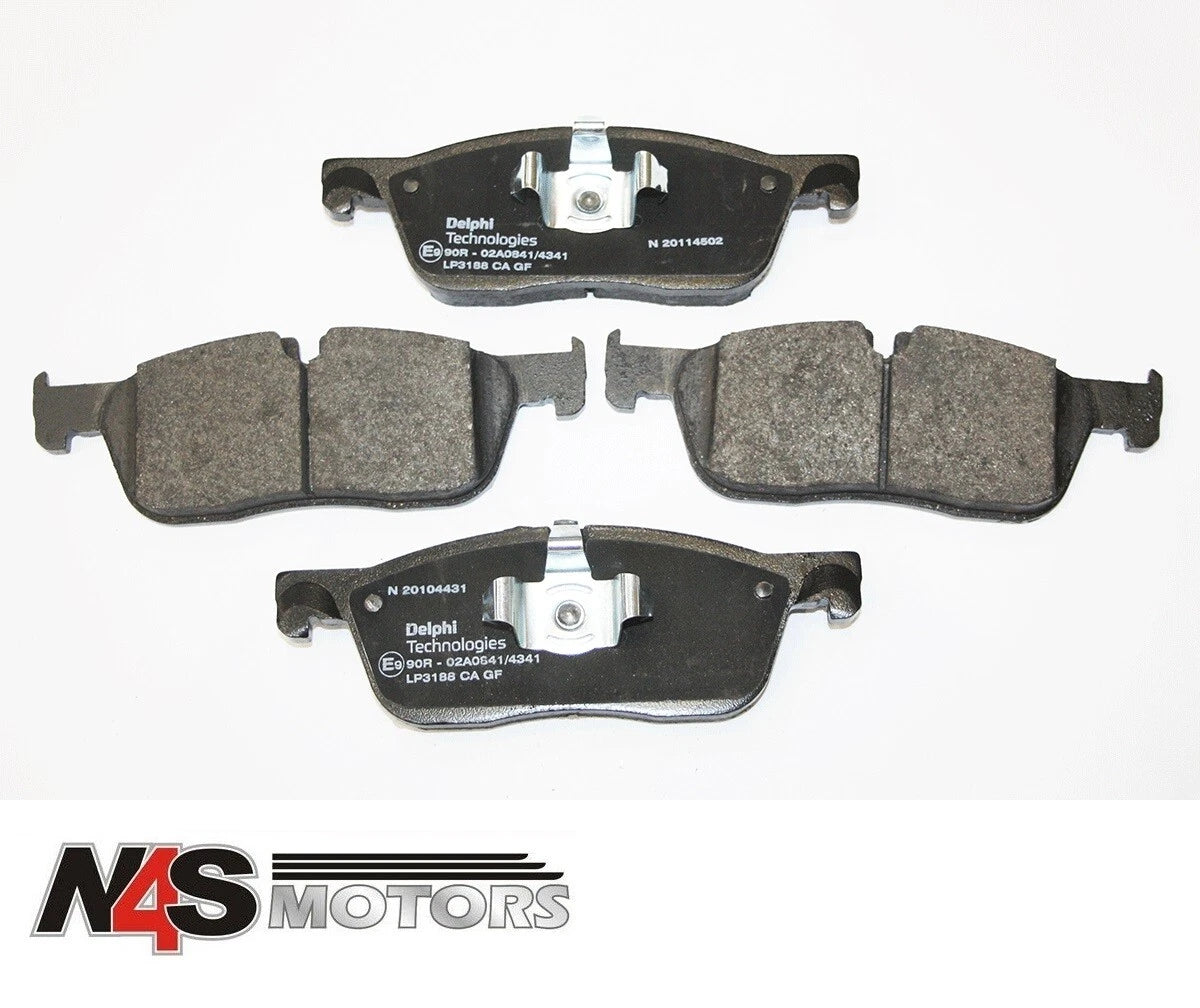 JAGUAR X260/X760/X761 325MM FRONT BRAKE PAD SET FROM DELPHI. PART T4N13434-D