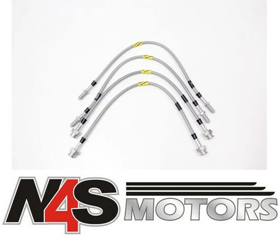 LR DISCOVERY 1 1994-98 ABS 4LINE TERRAFIRMA GOODRIDGE +2” EXT BRAKE HOSE TF648GD