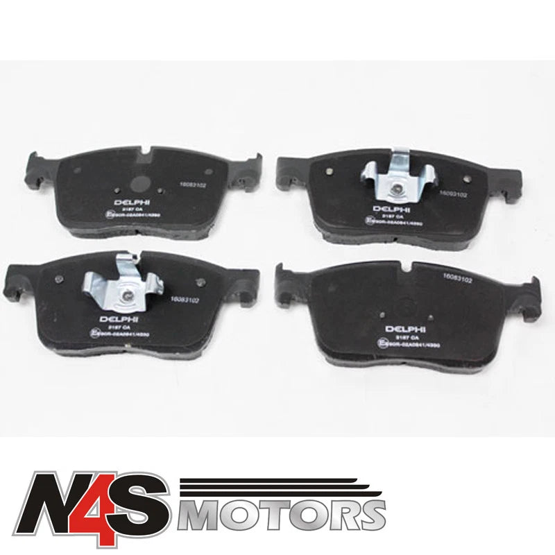 LR RR VELLAR FRONT BRAKE PAD LESS SPRINGS LH/RH DELPHI LR064687 / LR160444G