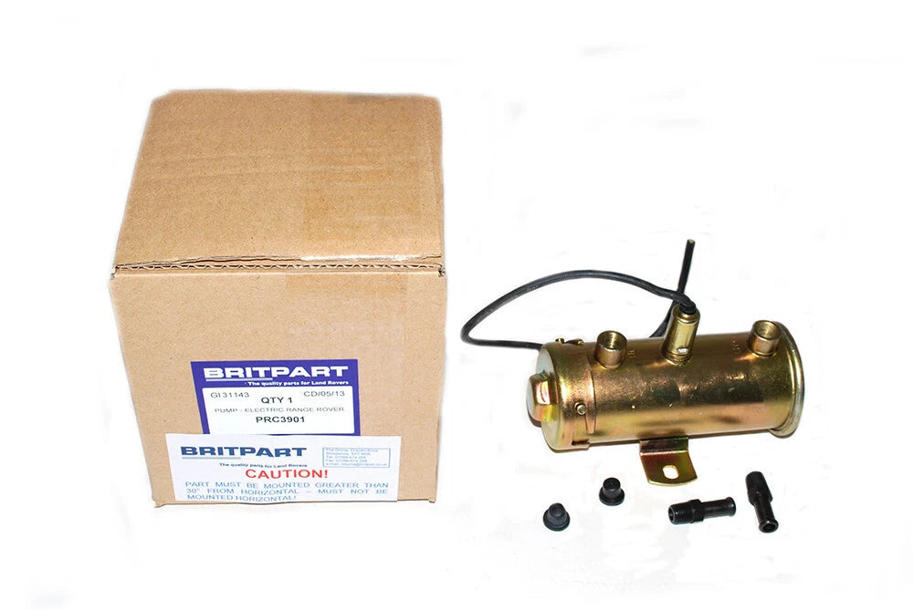 LAND ROVER DEFENDER 1987 TO 2006 12V EXTERNAL FUEL TANK PUMP. PART PRC3901