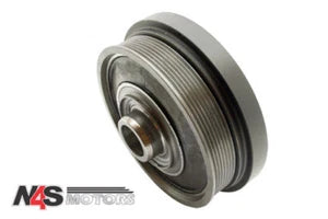 LR DISCOVERY 2 TURBO DIESEL CRANKSHAFT DAMPER 2.5L 5 CYLINDER . PART- LHG100580