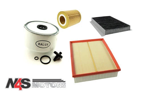 LR DISCOVERY 4 T 3.0 TDV6 FILTER KIT. LR013148, LR023977, LR009705, PHE000112