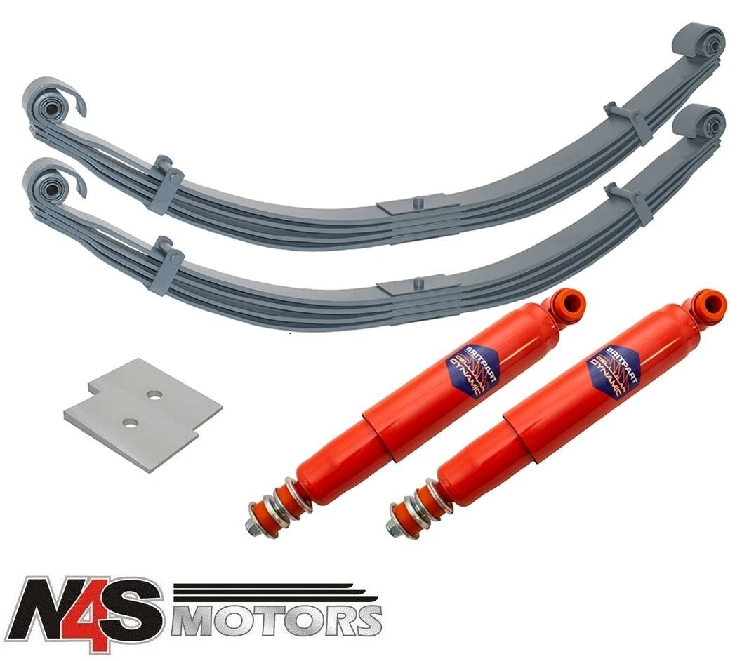 LAND ROVER SERIES LWB REAR 3 LEAF PARABOLIC SPRING KIT. PART DA2782