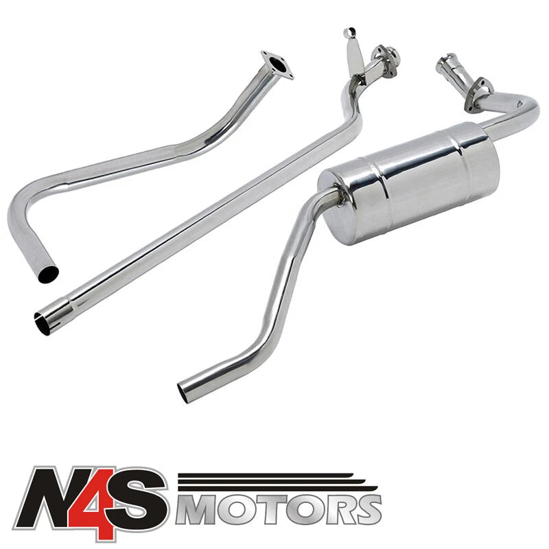LR RANGE ROVER SERIES 1 80” 2.0 PETROL STAINLESS STEEL EXHAUST SYSTEM. DA3998
