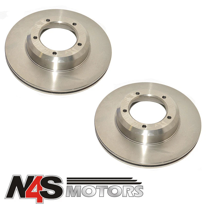 LAND ROVER DEFENDER 90 1994 ONWARD FRONT VENTED BRAKE DISC. 2 x PART LR017952