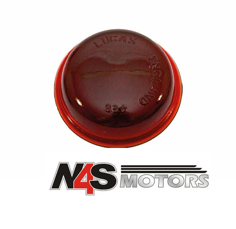 LAND ROVER SERIES 2 GLASS LENS RED.PART- 572704LUCAS