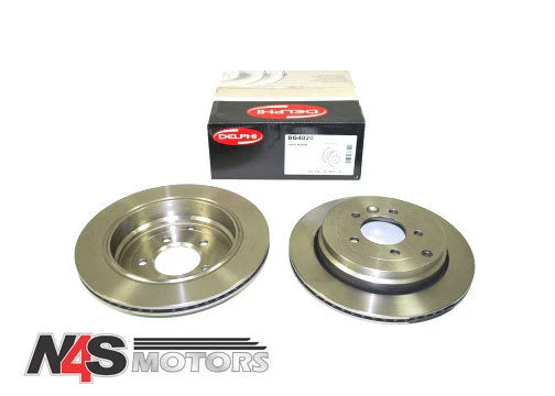 LAND ROVER DISCOVERY 3 & 4 DELPHI REAR BRAKE DISC ASSEMBLY. PART- SDB000636AP