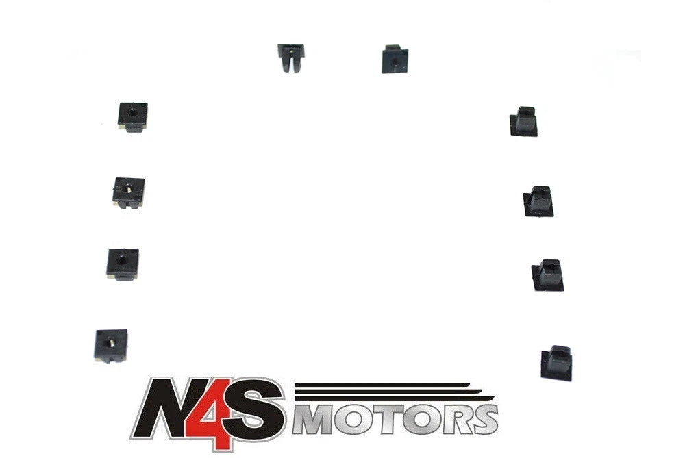 LR DEFENDER 1987 TO 2006 WHEELGUARDS TYPE A (REGULAR) NUT LOKUT 10 x RTC3745