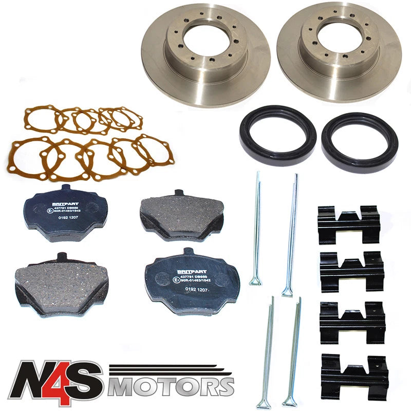 DEFENDER 90 200/300TDi REAR BRAKE DISC WITHPAD LR017953,SFP500190,STC8574,571752