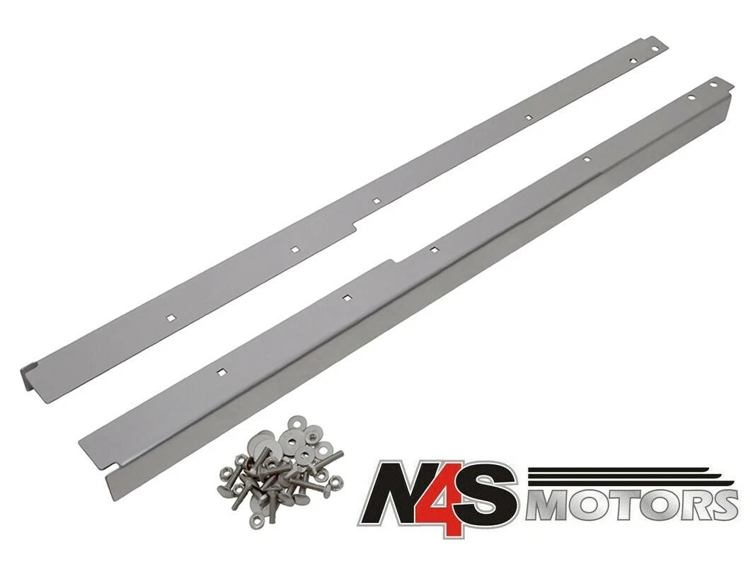 LAND ROVER BRUSHED BRUSHED STAINLESS STEEL FRONT DOOR THRESHER. PART- DA4791B