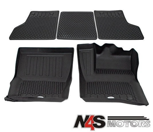 LAND ROVER DEFENDER 90 2020 RHD FRONT AND REAR FLOOR MAT PART VPLES0665LR