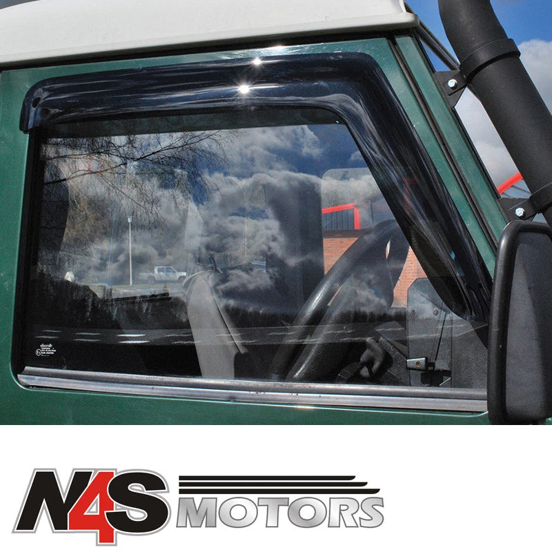 LAND ROVER DEFENDER FRONT WIND DEFLECTOR KIT 2 PIECE. PART DA6078