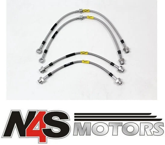 LR FREELANDER 1 1997-2006 4LINE TERRAFIRMA GOODRIDGE +2” EXT BRAKE HOSE. TF657GD