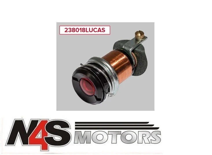 LAND ROVER SERIES 1 LUCAS WL3 WARNING LIGHT RED WITH BLACK BEZEL. 238018LUCAS
