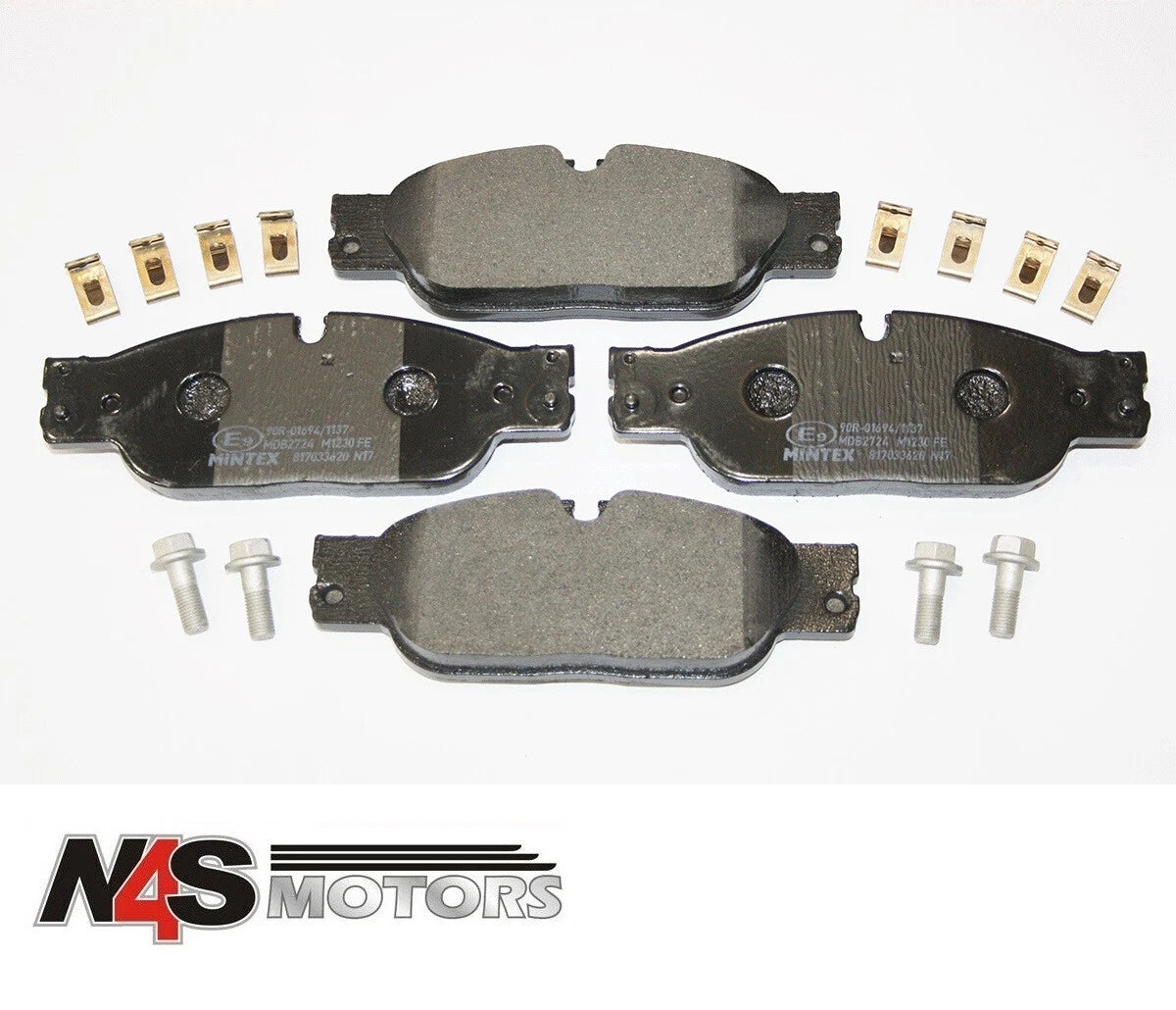 JAGUAR X308 (-4.2SC) FRONT BRAKE PAD SET FROM MINTEX. PART C2C23786-M
