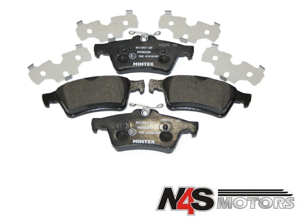 JAGUAR X150;X250;X351 REAR - BRAKE PAD SET 326MM PART-C2P26112-M /C2P17595