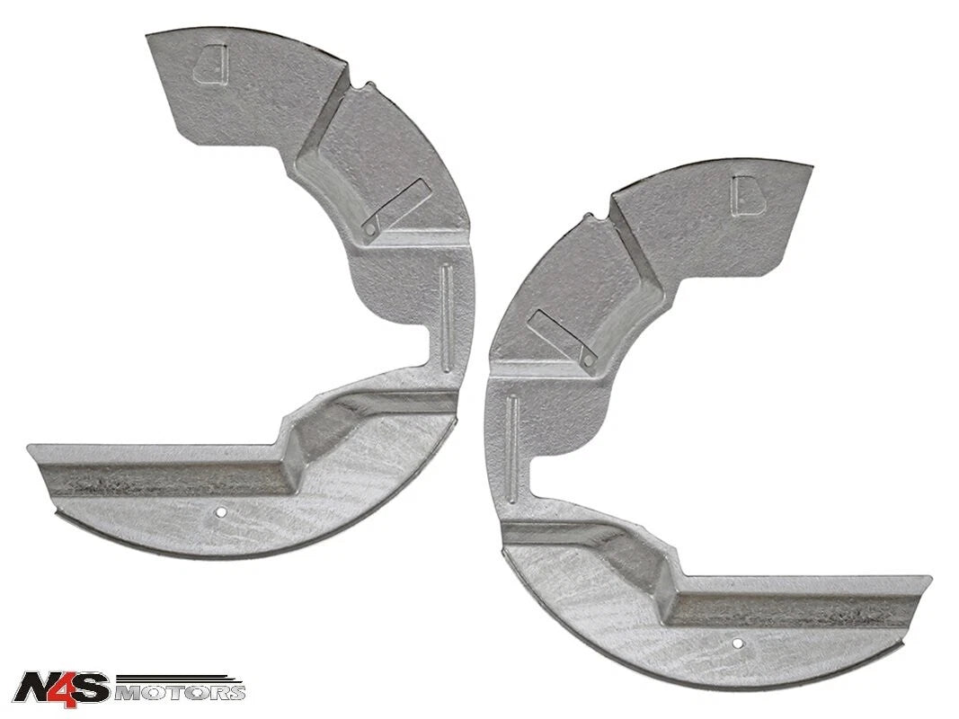 LAND ROVER DEFENDER UPTO LA930455 FRONT GALVANISED BRAKE MUD SHIELD. PART DA2860